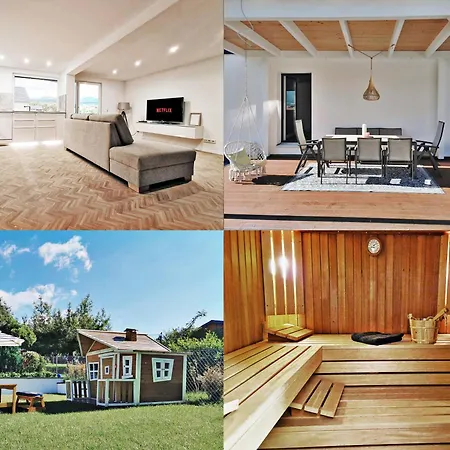 Exklusives 212 Qm Ferienhaus Mit 2 Apartments - Garten, Grill & Sauna! Schauenburg Exterior foto