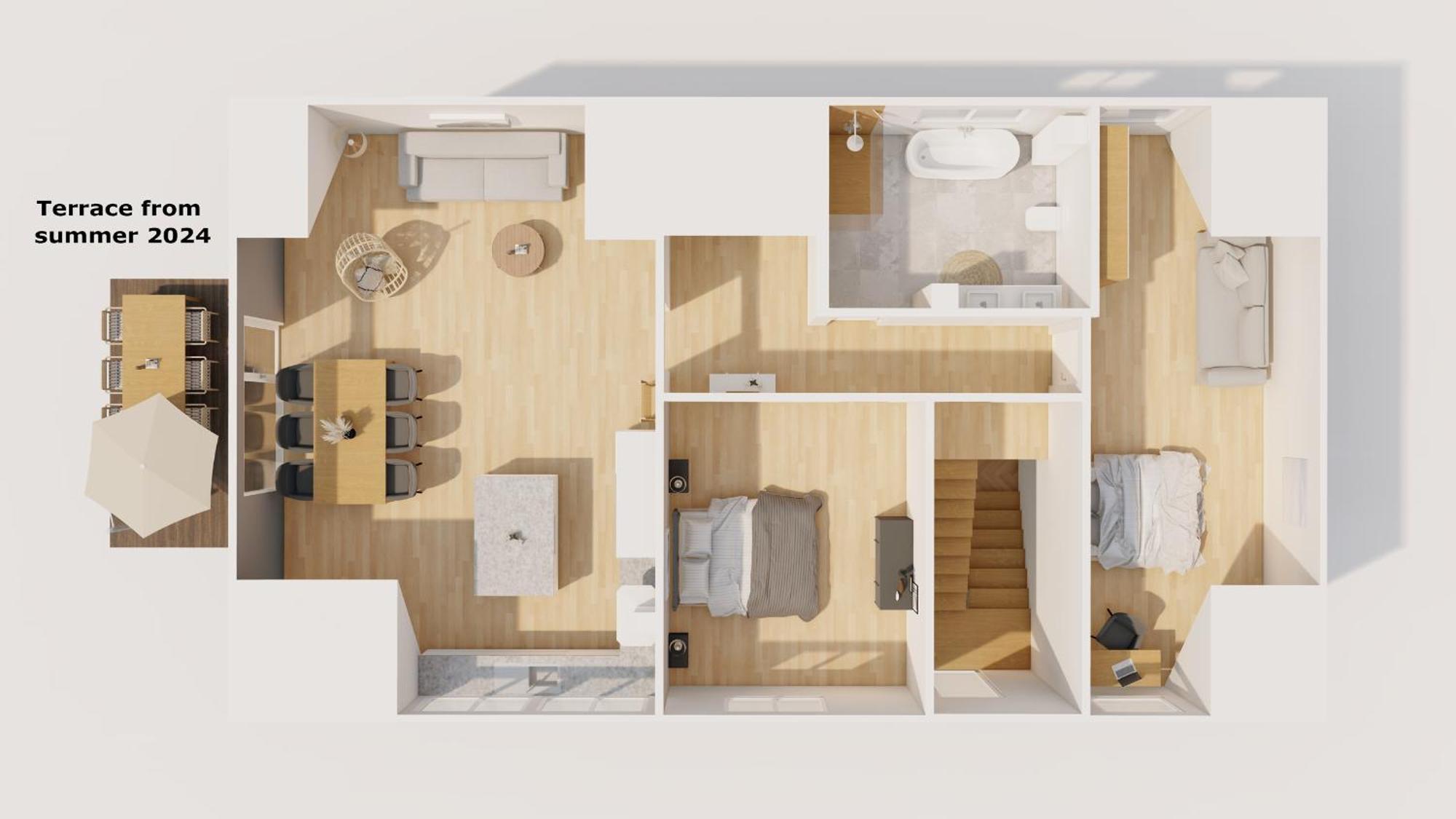 Exklusives 212 Qm Mit 2 - Garten, Grill & Sauna! Schauenburg